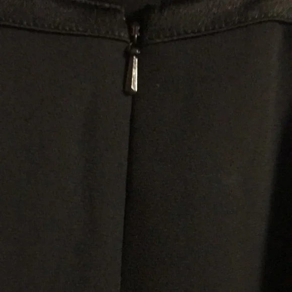 Petite  Black  Cocktail Backless Andrea Polizzi for Rex Lester Evening Dress - Picture 3 of 9